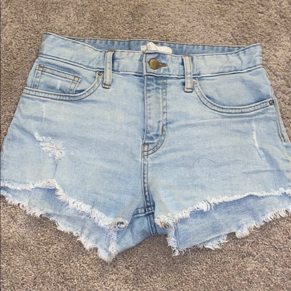 jean shorts from H&M